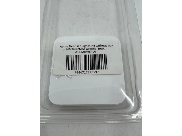 Ca. 19x headset en 12x lightning adapter apple, wit - afbeelding 3 van  8
