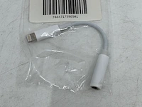 Ca. 19x headset en 12x lightning adapter apple, wit - afbeelding 5 van  8