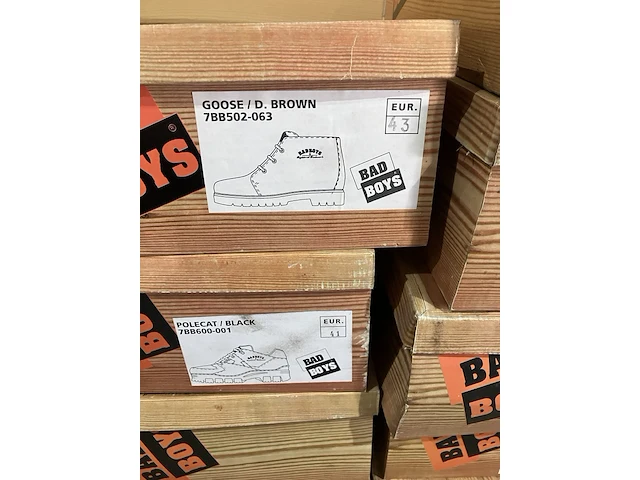 Ca. 19x paar schoenen, bad boys, zwart en bruin - afbeelding 5 van  6
