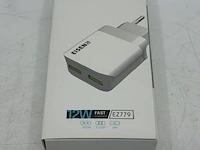 Ca. 19x usb lader 2-poorts eisenz, ez779 - afbeelding 1 van  3