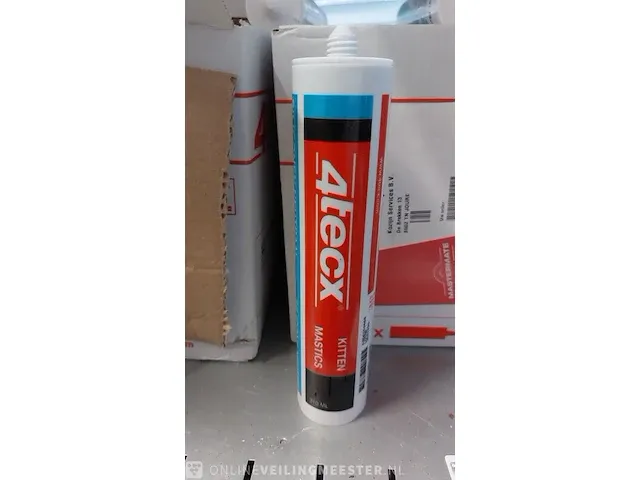 Ca. 20 doos a 12 stuks siliconenkit o.a. 4tecx en bouwcenter, transparant - afbeelding 3 van  8