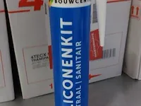 Ca. 20 doos a 12 stuks siliconenkit o.a. 4tecx en bouwcenter, transparant - afbeelding 5 van  8