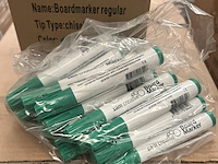 Ca. 2000x boardmarker regular round tip groen sam creative - afbeelding 2 van  3