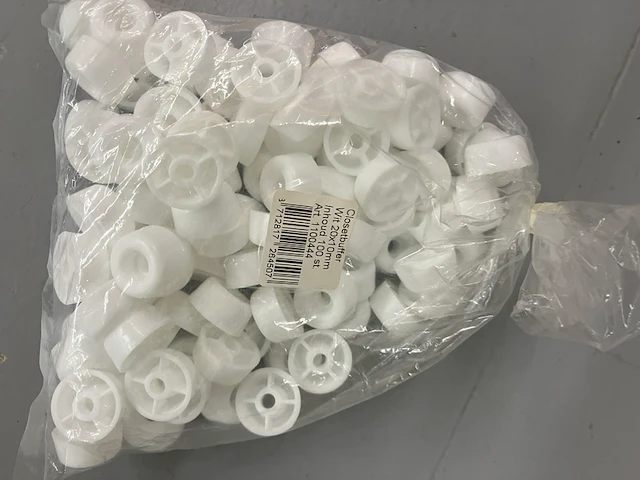 Ca. 2000x closetbuffers wit 20x 10 mm - afbeelding 3 van  3