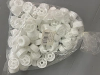 Ca. 2000x closetbuffers wit 20x 10 mm - afbeelding 3 van  3