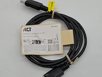 Ca. 2000x partij display port kabels, act, ak3980 dp male 2.00m - afbeelding 1 van  5