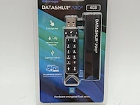 Ca. 200x beveiligde usb-stick, istorage, datashur pro 2, 4gb - afbeelding 1 van  2