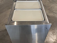 Ca. 200x dienbladen, 3x dienbladwagens, bordenwarmer en melkdispencer - afbeelding 2 van  22