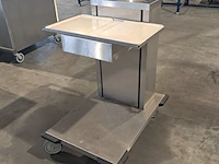 Ca. 200x dienbladen, 3x dienbladwagens, bordenwarmer en melkdispencer - afbeelding 18 van  22