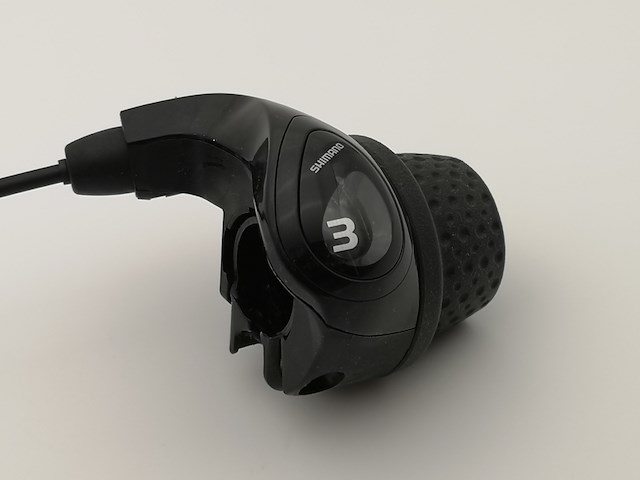 Ca. 200x gripshifter, shimano, zwart - afbeelding 1 van  3