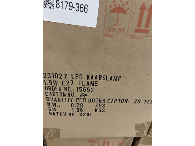 Ca. 200x kaarslamp flame - afbeelding 3 van  3