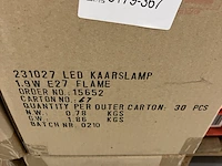 Ca. 200x kaarslamp flame - afbeelding 1 van  4