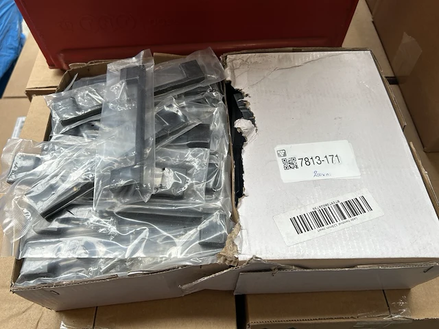 Ca. 200x lade handvat 128 mm zwart - afbeelding 1 van  3