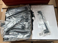 Ca. 200x lade handvat 128mm zwart, zwart - afbeelding 1 van  2