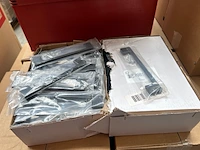 Ca. 200x lade handvat 128mm zwart, zwart - afbeelding 2 van  2