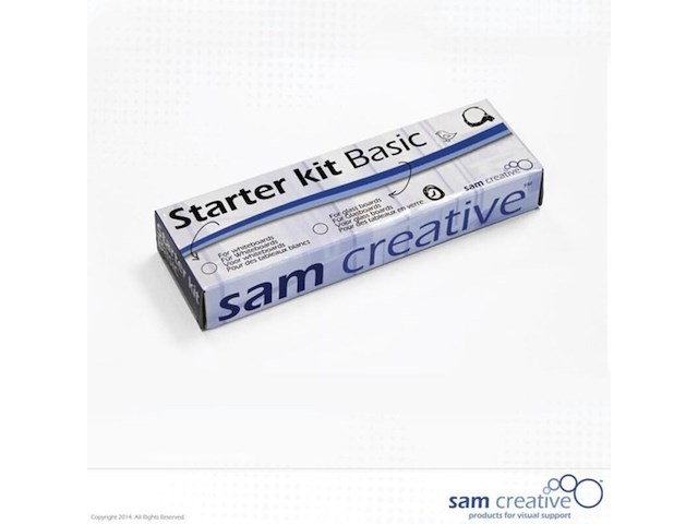Ca. 207x starter kit basic voor whiteboards sam creative - afbeelding 2 van  5