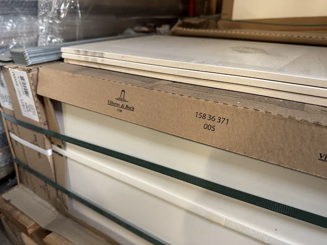 Ca. 20m2 wandtegel 30x60cm wit mat, villeroy & boch, sw00 - afbeelding 4 van  5