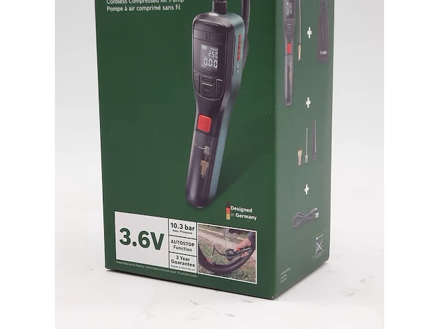 Ca. 20x accu compressor, bosch, easypump 3.6v - afbeelding 3 van  4