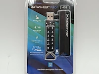 Ca. 20x beveiligde usb-stick, istorage, datashur pro 2, 4gb