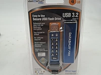 Ca. 20x beveiligde usb-stick, istorage, datashur pro, 4gb - afbeelding 1 van  3