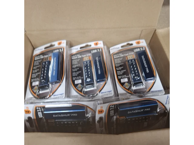 Ca. 20x beveiligde usb-stick, istorage, datashur pro, 4gb - afbeelding 3 van  3