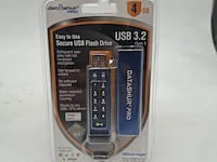 Ca. 20x beveiligde usb-stick, istorage, datashur pro, 4gb - afbeelding 1 van  3