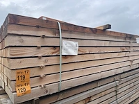 Ca. 20x douglas balken fijnbezaagd, 75x200mm, lengte 300cm - afbeelding 4 van  4