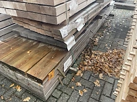 Ca. 20x douglas balken fijnbezaagd, 75x200mm, lengte 400cm - afbeelding 4 van  4