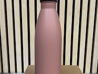 Ca. 20x drinkfles, thermosfles 500 ml, levivo, roze - afbeelding 2 van  3