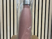 Ca. 20x drinkfles, thermosfles 500 ml, levivo, roze - afbeelding 2 van  3