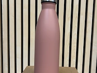 Ca. 20x drinkfles, thermosfles 500 ml, levivo, roze - afbeelding 3 van  4