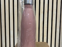 Ca. 20x drinkfles, thermosfles 500 ml, levivo, roze - afbeelding 2 van  4