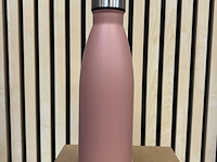 Ca. 20x drinkfles, thermosfles 500 ml, levivo, roze - afbeelding 3 van  4