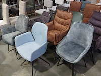 Ca. 20x eetkamerstoelen assorti, zazuhome - afbeelding 4 van  9