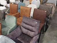 Ca. 20x eetkamerstoelen assorti, zazuhome - afbeelding 6 van  9