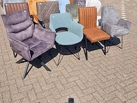 Ca. 20x eetkamerstoelen assorti, zazuhome - afbeelding 8 van  9
