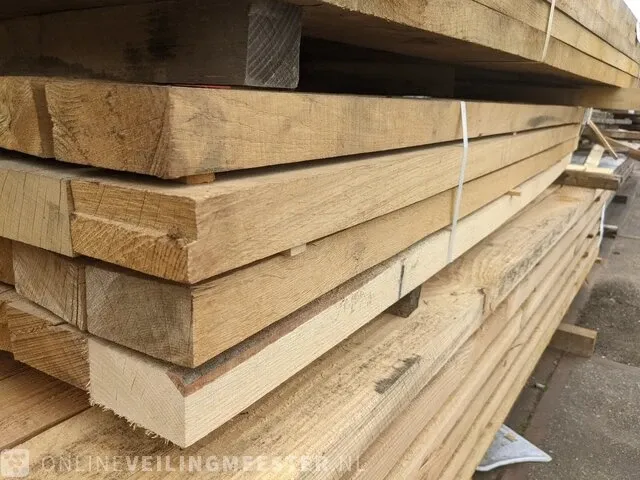 Ca. 20x eiken balk - afbeelding 6 van  6