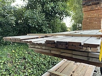 Ca. 20x guyana teak??? info dion, 18x80mm, lengte 8/245cm, 10/275cm, 2/335cm - afbeelding 3 van  3