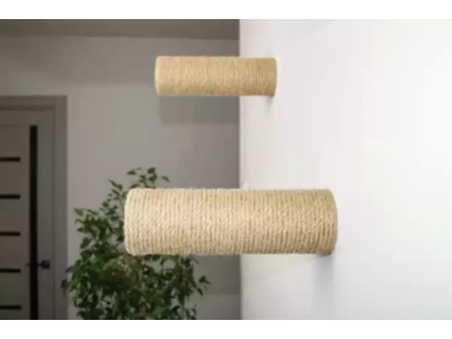 Ca. 20x katten muur klim/krabpalen 3 stuks - afbeelding 2 van  5