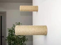 Ca. 20x katten muur klim/krabpalen 3 stuks - afbeelding 2 van  5