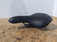 Ca. 20x kunststof fietszadel, zwart - afbeelding 1 van  6