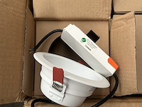 Ca. 20x led inbouwspot/down light met led driver 8.5w 5000k ellipz lighting, dl304u0095 - afbeelding 2 van  4