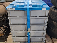 Ca. 20x opbergkist met 3x inzet, 4x transportkar - afbeelding 1 van  5