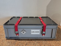 Ca. 20x opbergkist met 3x inzet, 4x transportkar - afbeelding 2 van  5