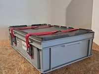 Ca. 20x opbergkist met 3x inzet, 4x transportkar - afbeelding 3 van  5