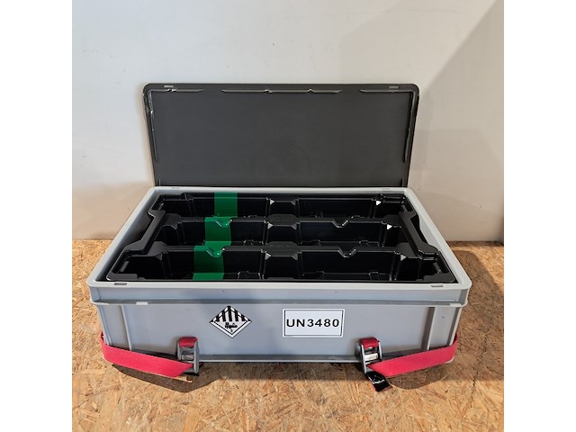 Ca. 20x opbergkist met 3x inzet, 4x transportkar - afbeelding 4 van  5