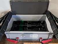 Ca. 20x opbergkist met 3x inzet, 4x transportkar - afbeelding 5 van  5