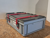 Ca. 20x opbergkist met 3x inzet en transportkar - afbeelding 3 van  7