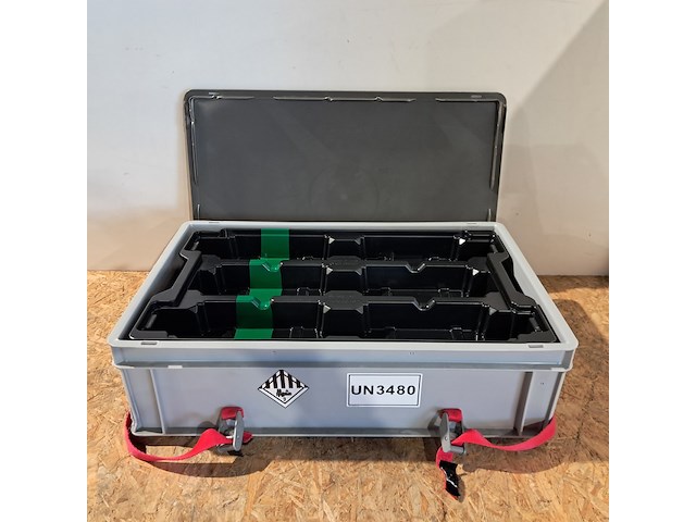 Ca. 20x opbergkist met 3x inzet en transportkar - afbeelding 4 van  7