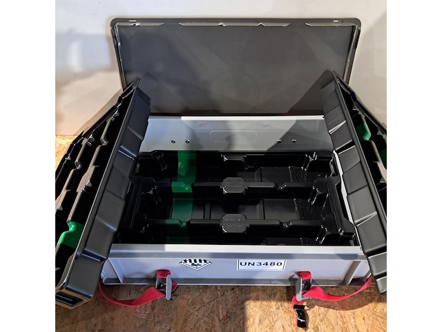 Ca. 20x opbergkist met 3x inzet en transportkar - afbeelding 5 van  7